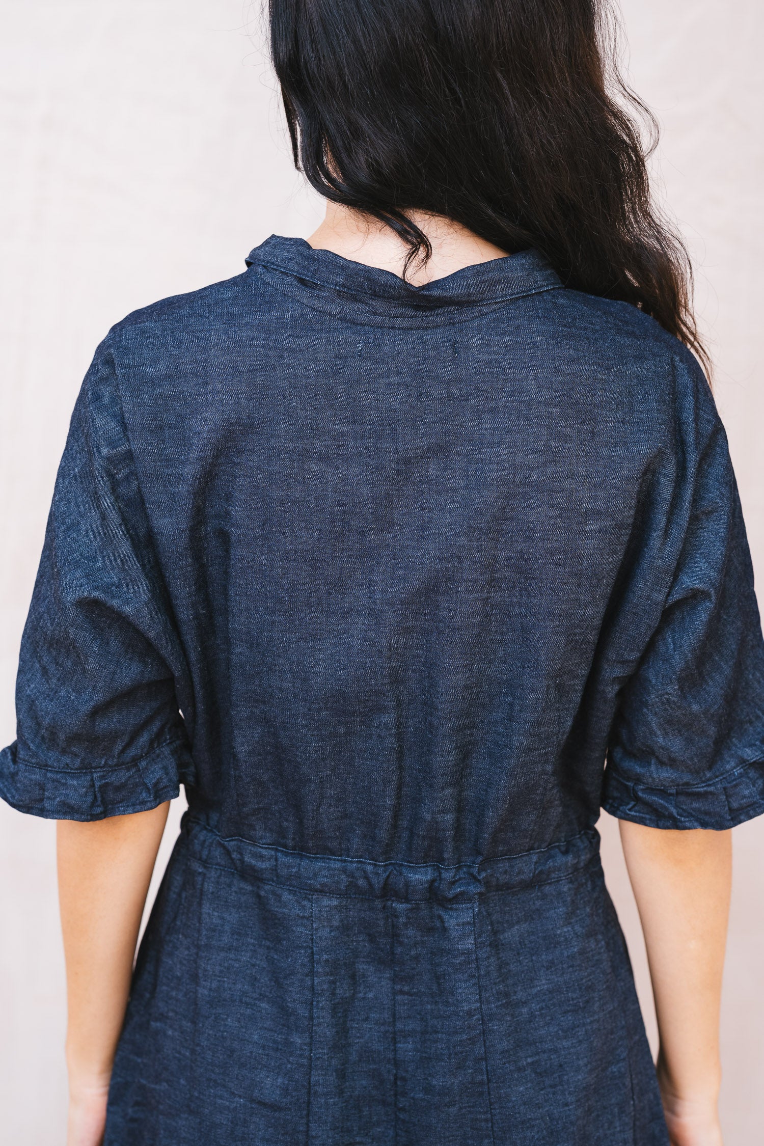 uniform dress denim