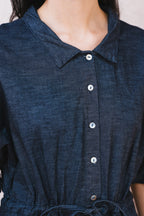 uniform dress denim