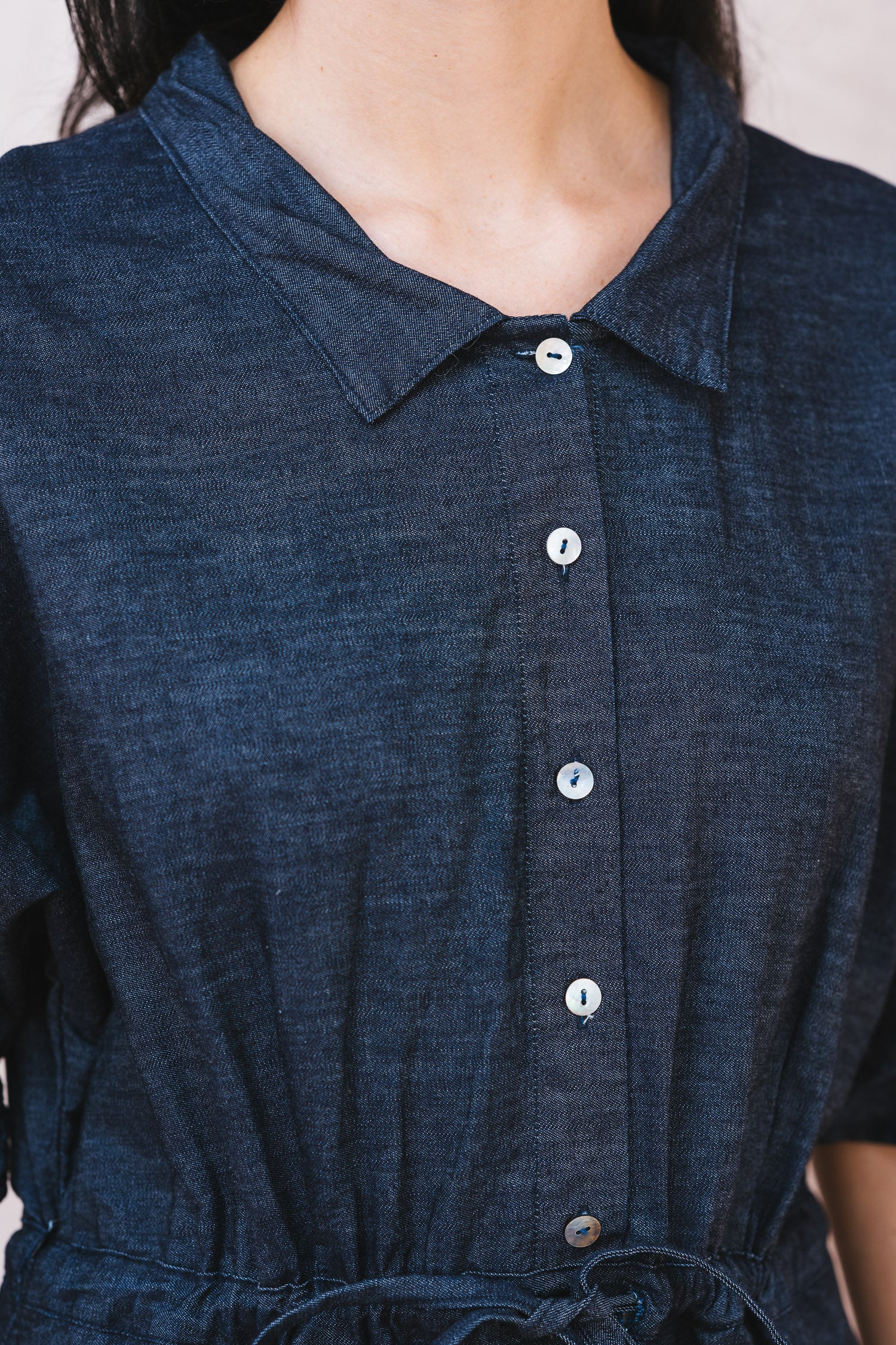 uniform dress denim