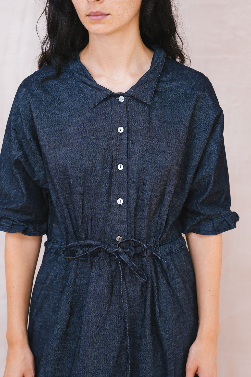 uniform dress denim