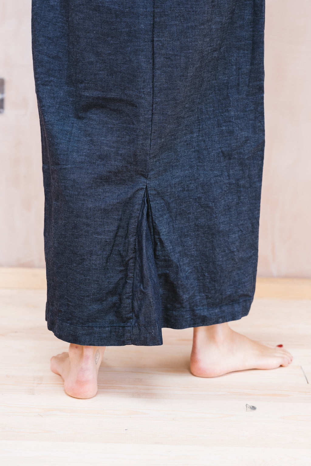 uniform dress denim