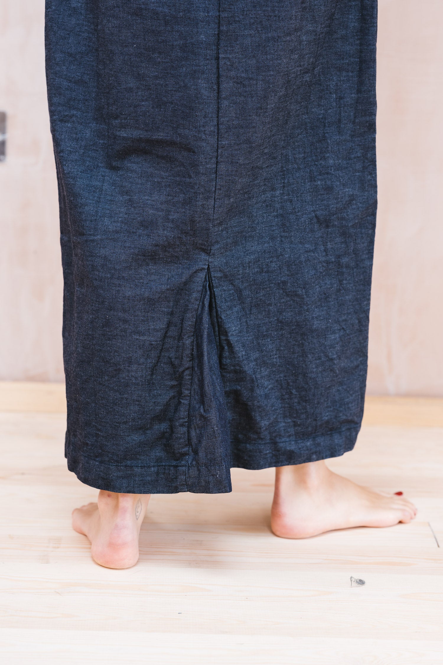 uniform dress denim