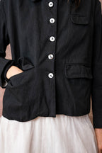 warm jacket cotton twill