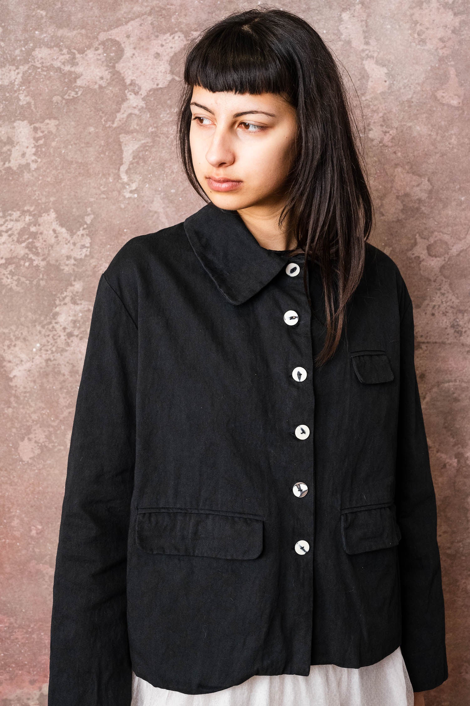 warm jacket cotton twill