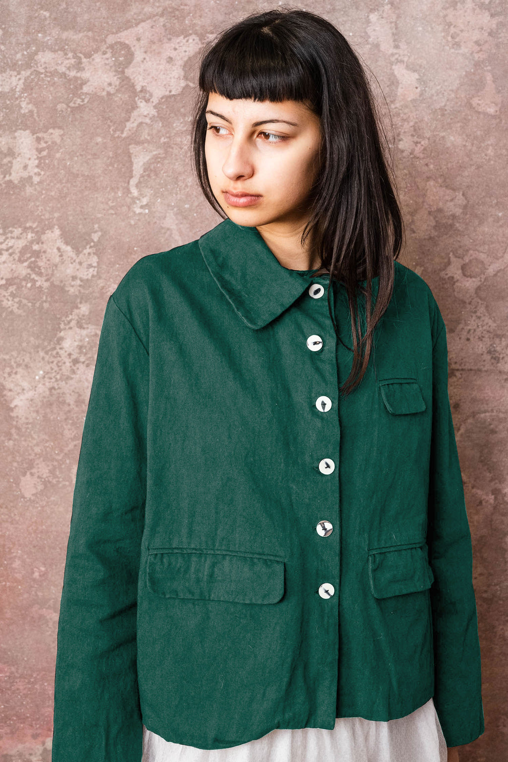 warm jacket cotton twill