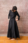winter bias cut dress silk cotton croccante