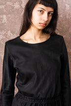 winter bias cut dress silk cotton croccante