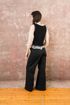 mallin vest fluffy