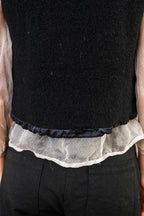 mallin vest fluffy