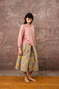 winter sweet blouse silk cotton voile