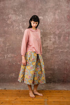 winter sweet blouse silk cotton voile