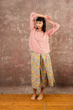 winter sweet blouse silk cotton voile