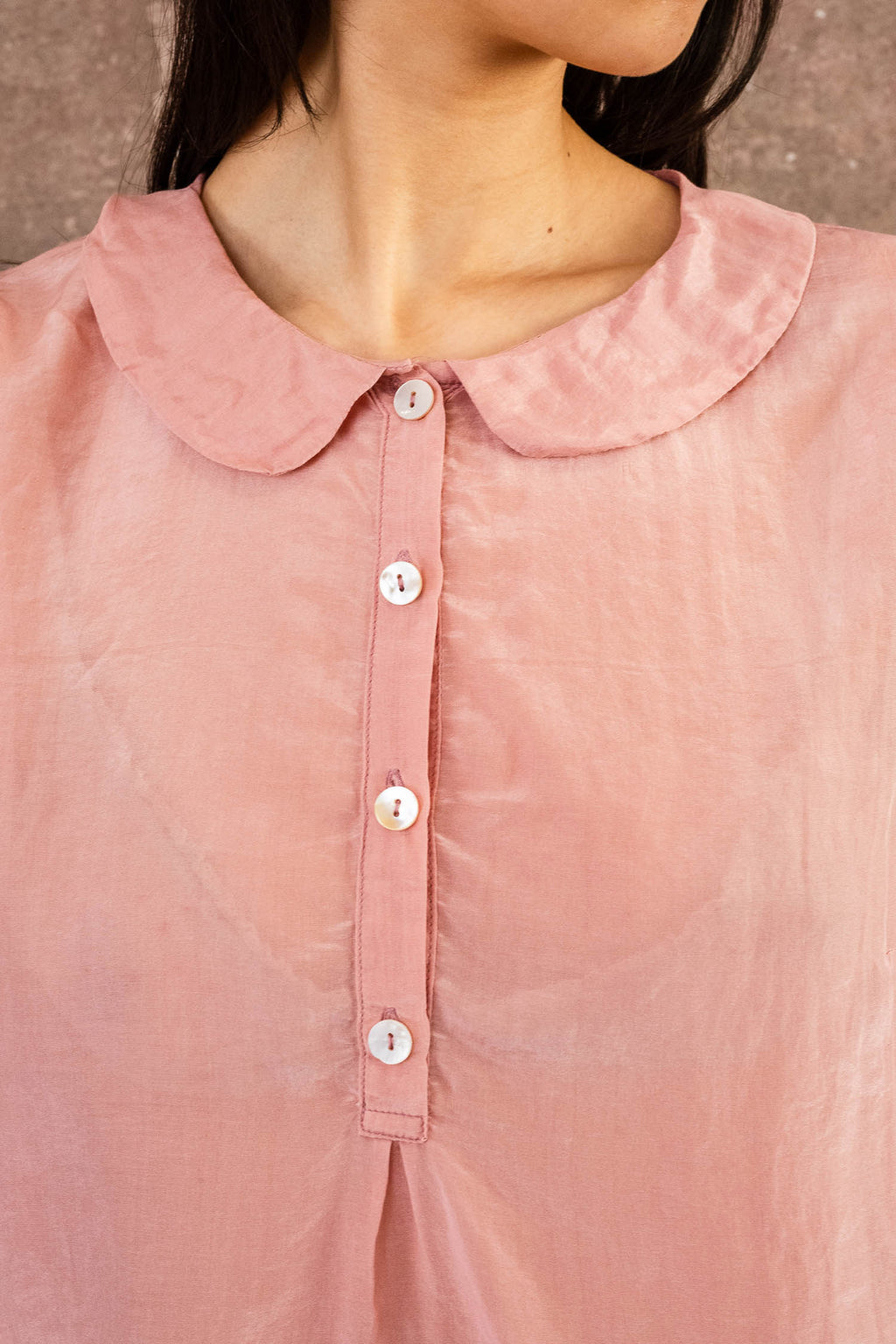 winter sweet blouse silk cotton voile