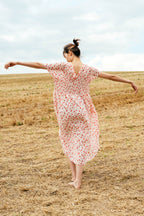 sale asymmetric moonbeam dress print