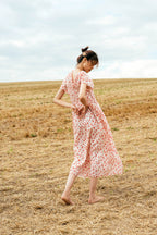 sale asymmetric moonbeam dress print