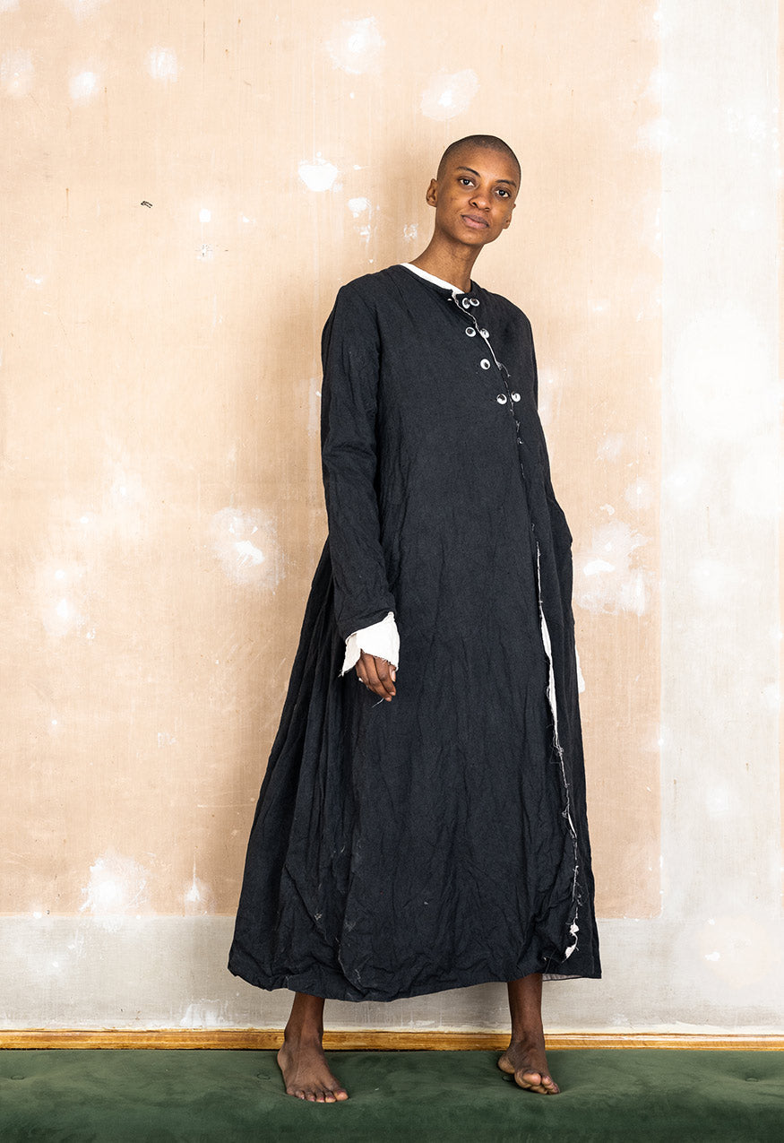sale theif coat linen cotton