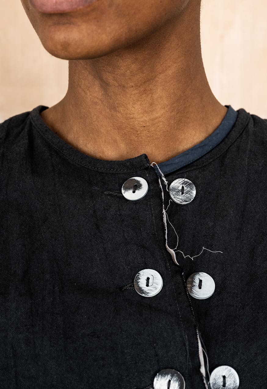 sale moon jacket linen cotton