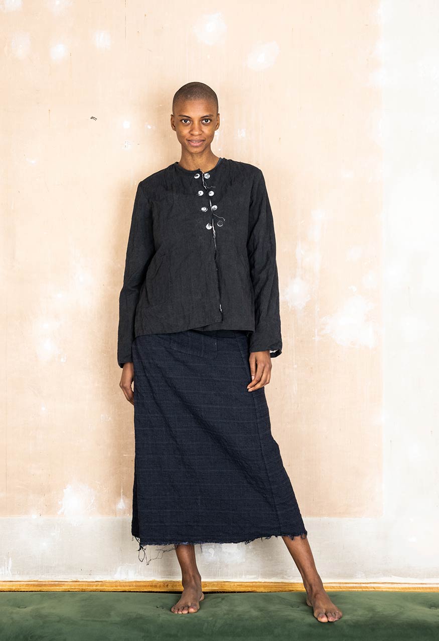 sale moon jacket linen cotton