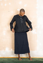 sale moon jacket linen cotton