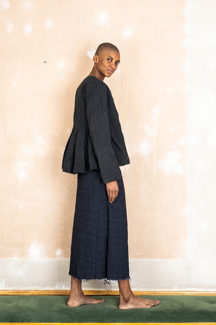 sale moon jacket linen cotton
