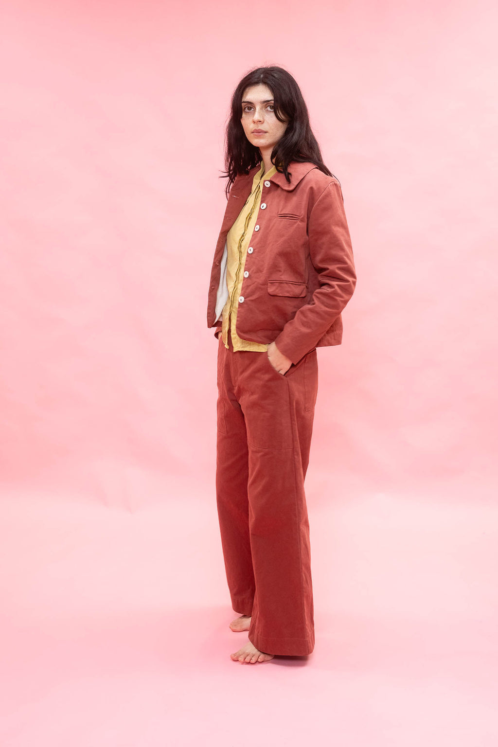 winter stanley jacket italian cotton twill