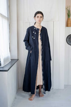sale back pleat coat reversible
