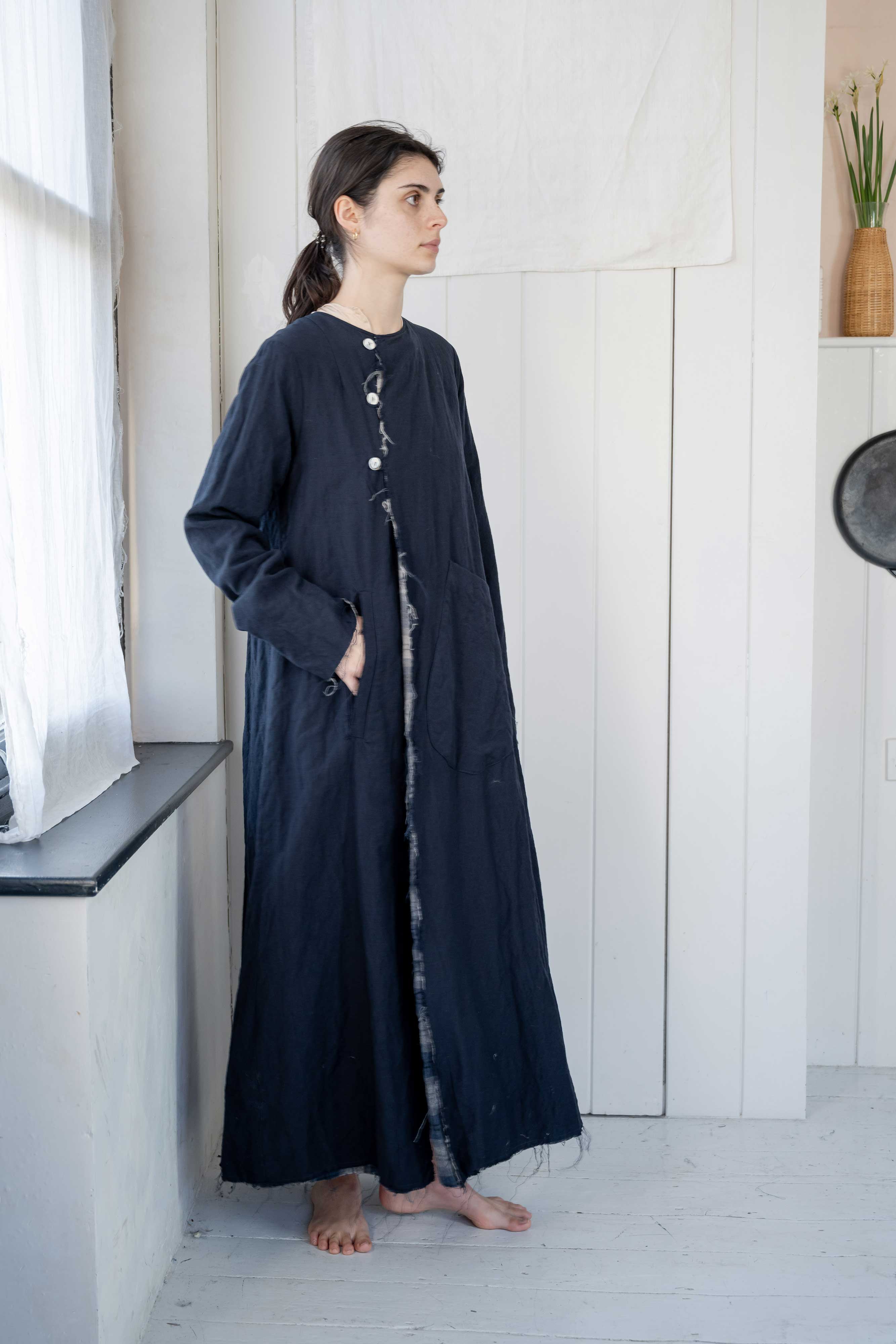 sale back pleat coat reversible