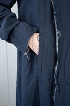 sale back pleat coat reversible