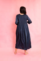 bailey dress silk cotton satin