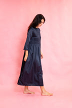 bailey dress silk cotton satin