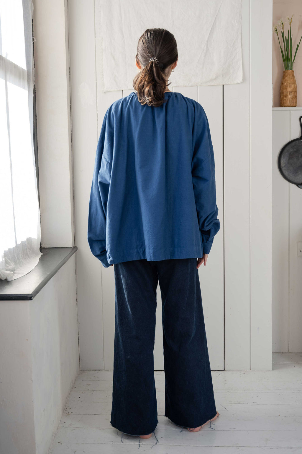 sale big shirt brushed cotton wool