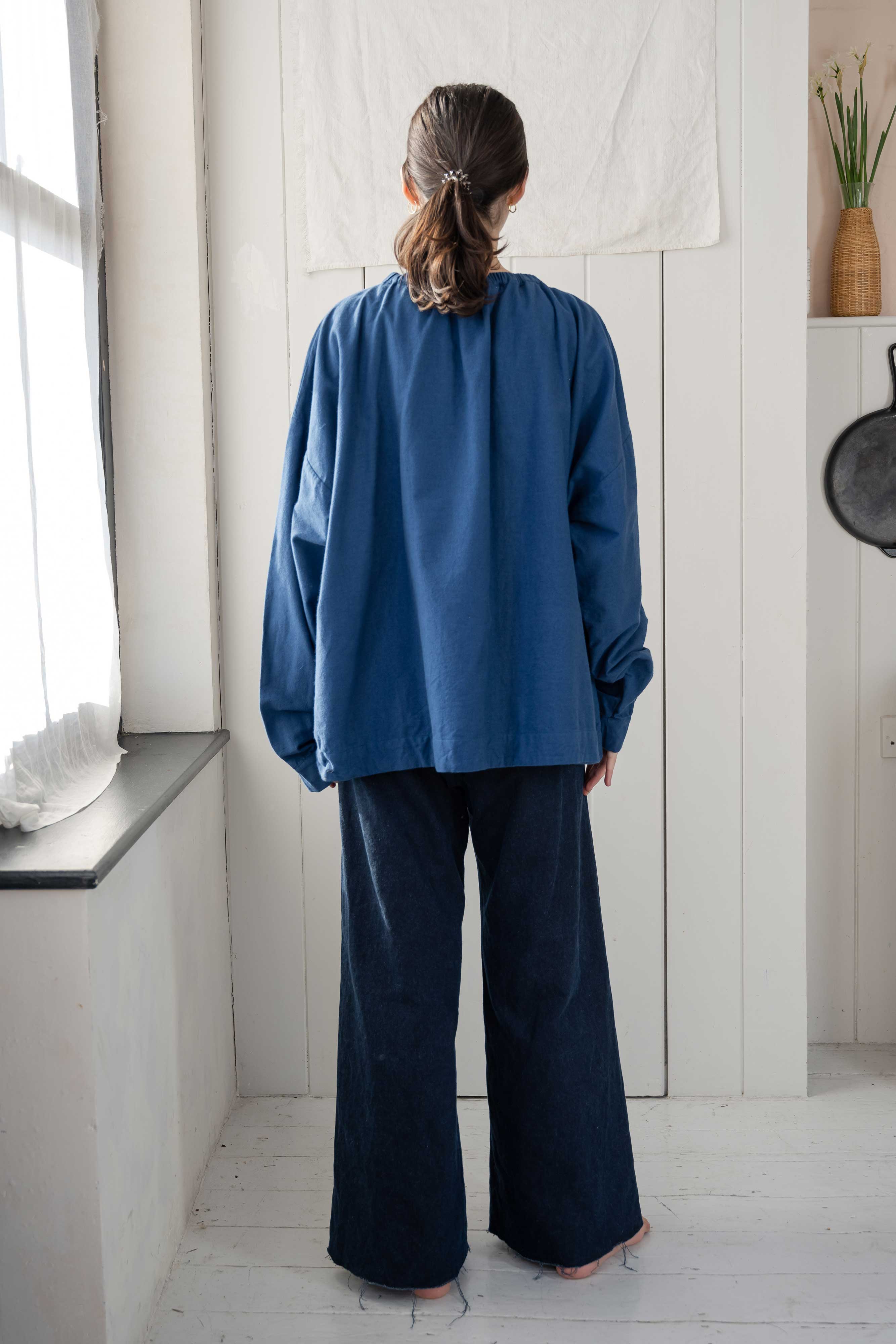 sale big shirt brushed cotton wool