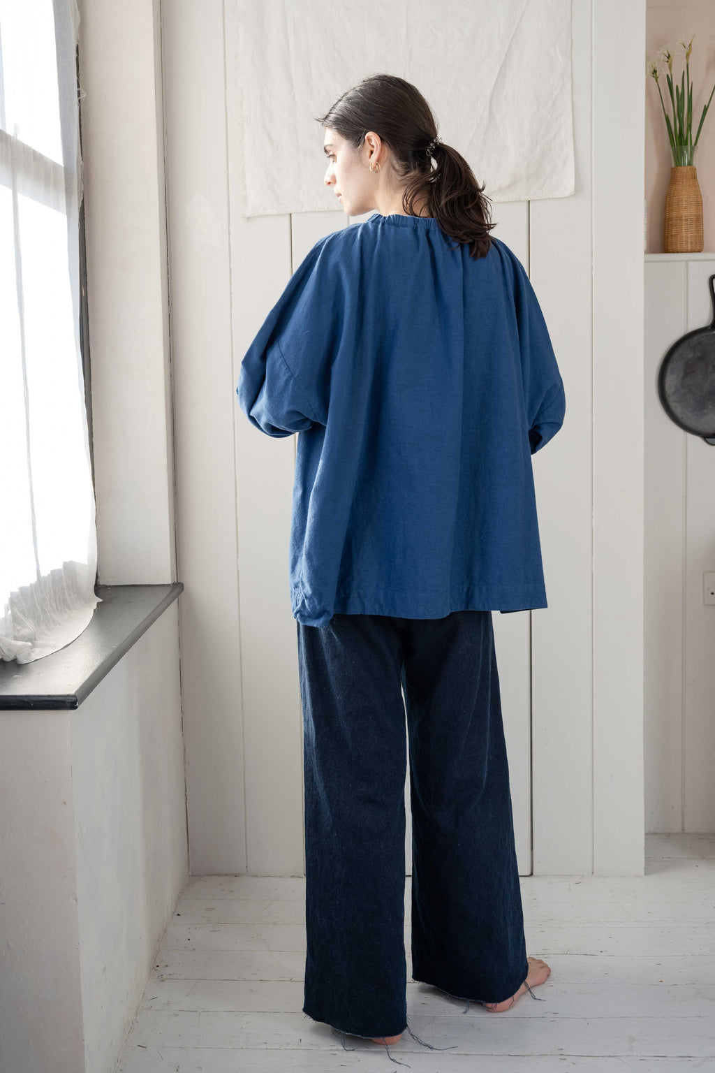 sale big shirt brushed cotton wool
