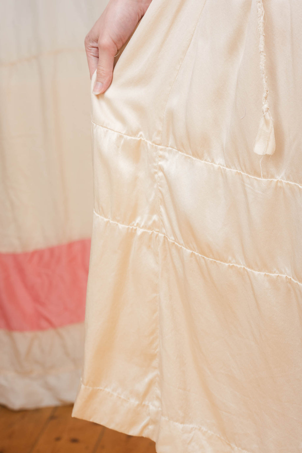 sale big satin skirt