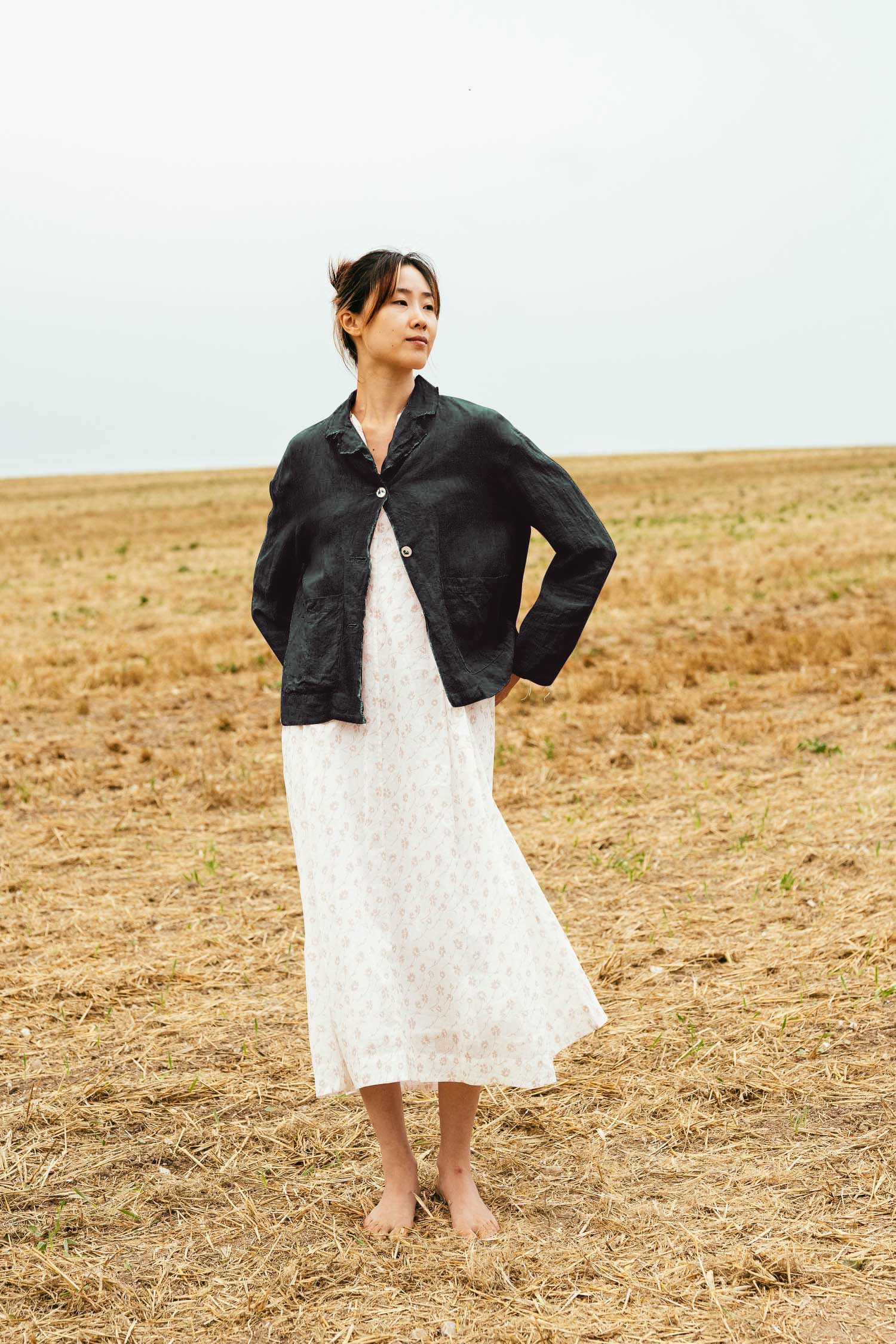 sale big stan jacket linen