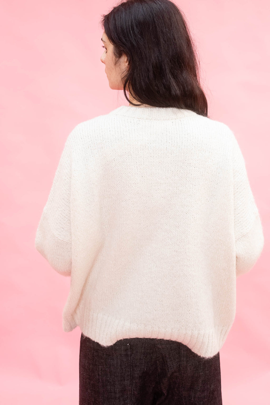 big cardi fluffy alpaca