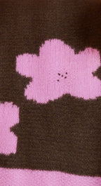 flower scarf cashmere