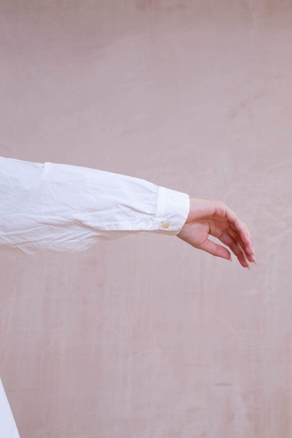 button thru shirt cotton poplin