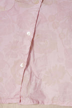 clean new shirt cotton poplin rose print