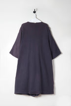 preloved - collarless wool coat