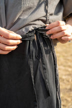 sale cutwork skirt long silk cotton satin