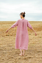 sale dewey dress washed Irish linen