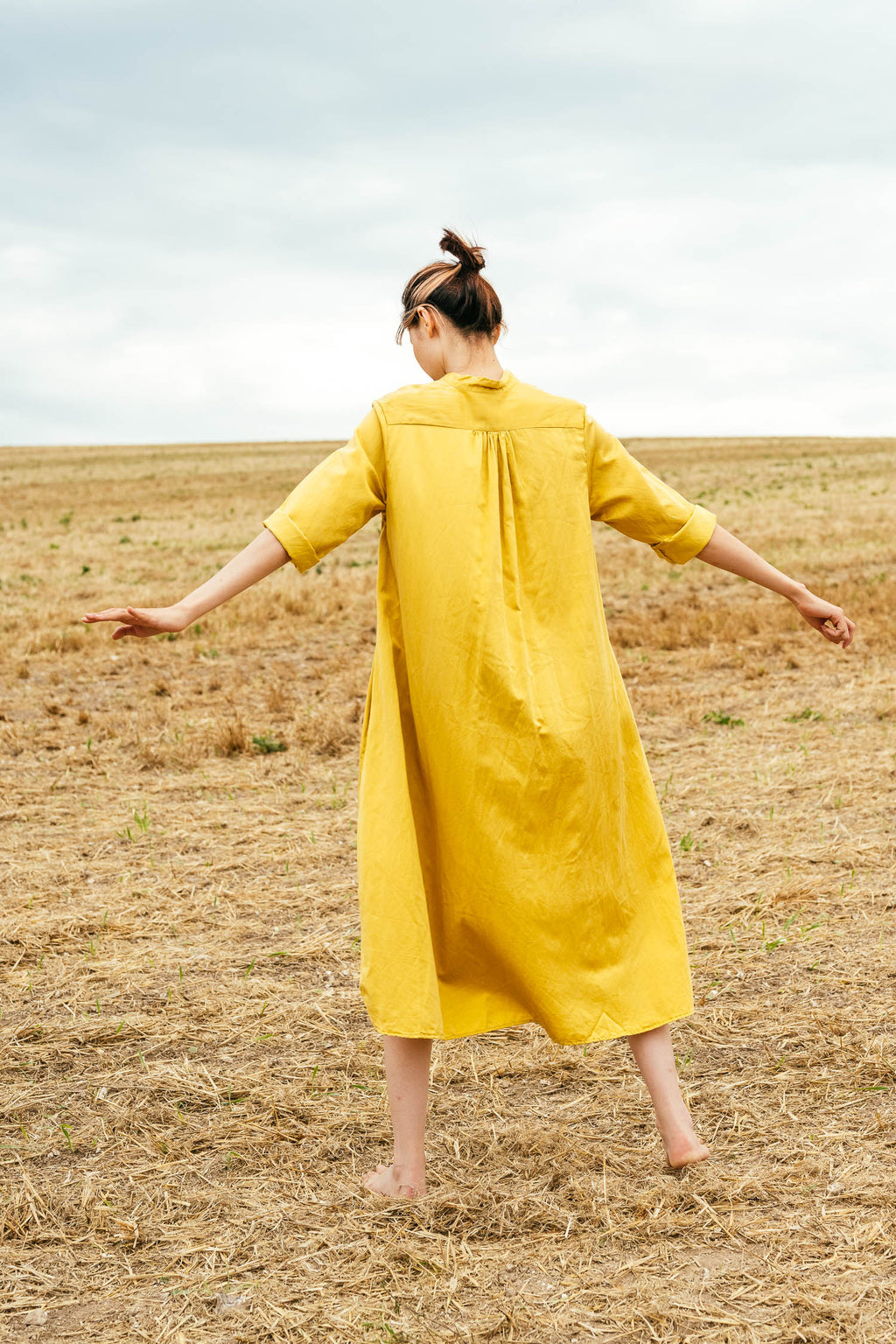 sale dewey dress silk cotton satin