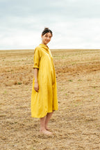sale dewey dress silk cotton satin