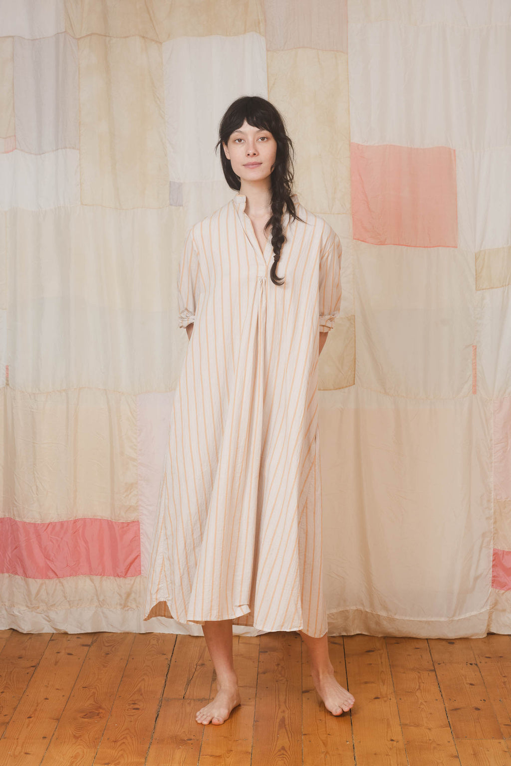 sale dewey dress cotton stripe