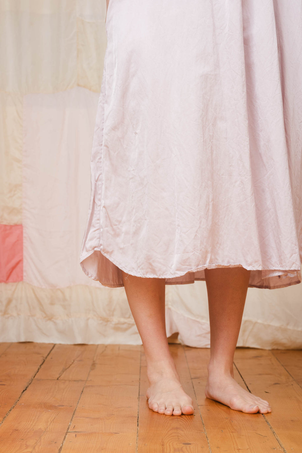 sale dewey dress silk cotton satin