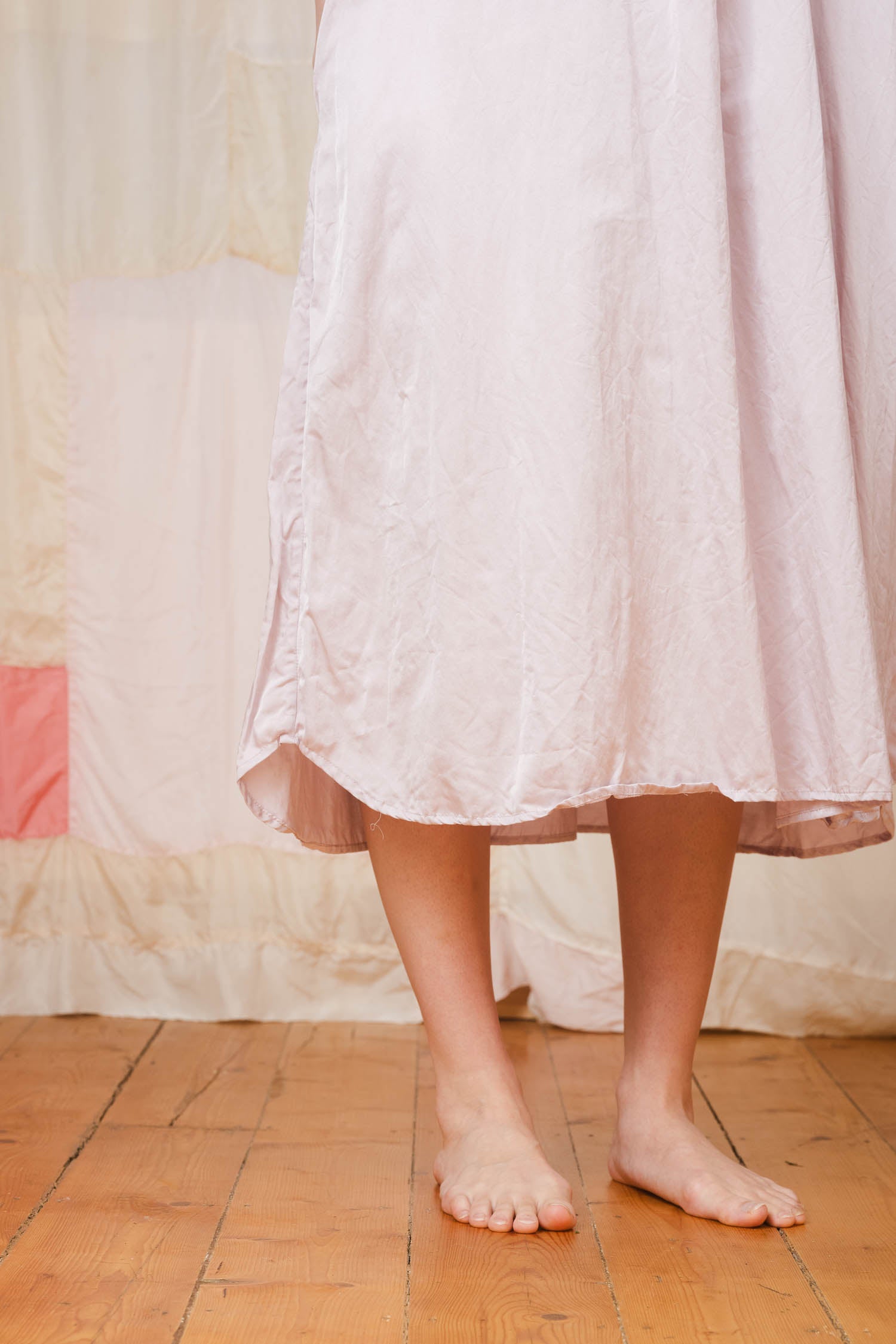 sale dewey dress silk cotton satin