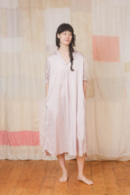sale dewey dress silk cotton satin