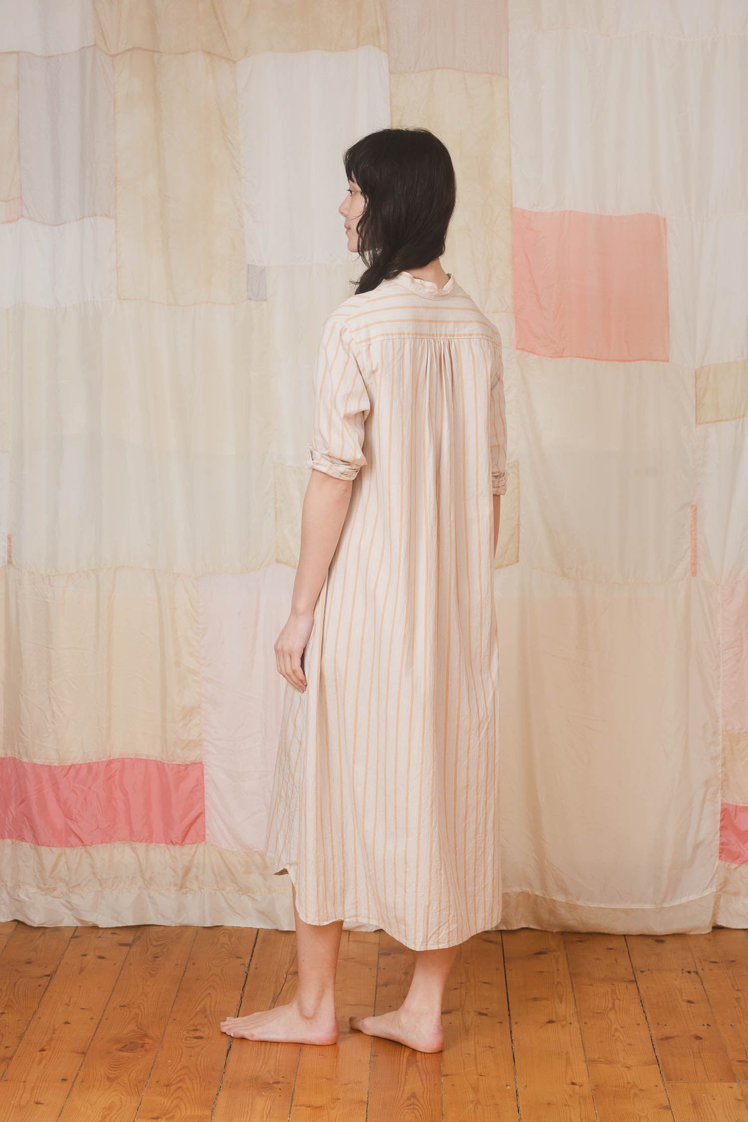 sale dewey dress cotton stripe