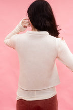 flight vest reversible wool